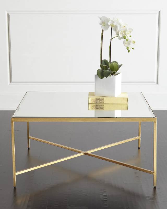 Larissa Mirrored Coffee Table